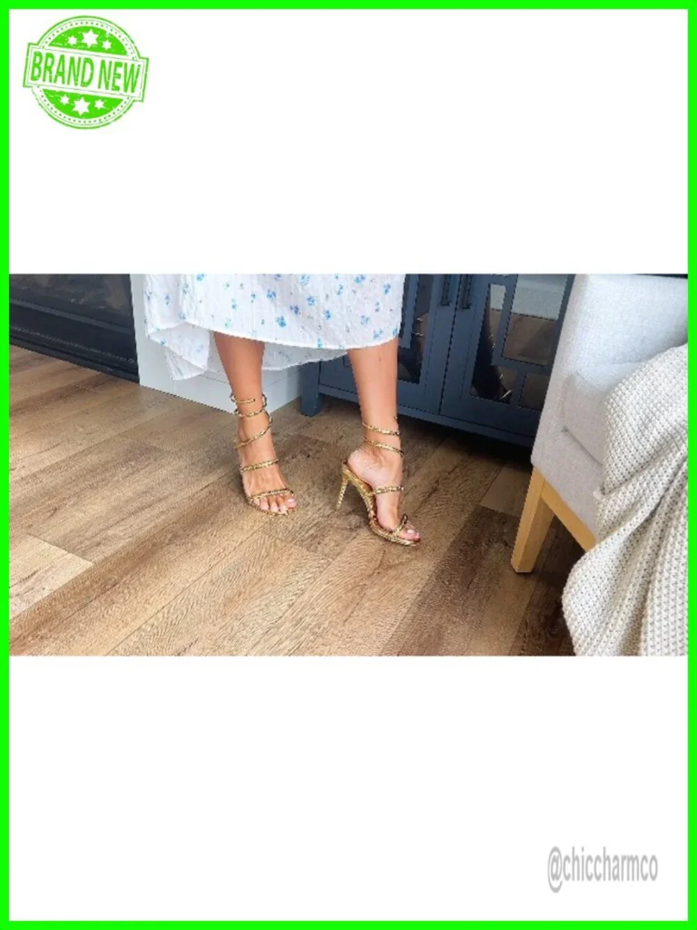 Spiral Strap Stiletto Heeled Sandals, Lace Up Slingback Dressy Heels